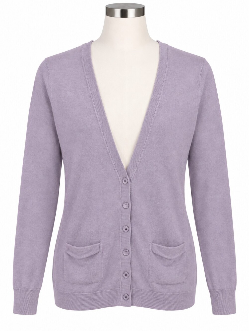 Old Navy NWT Purple Longline Button Down Cardigan Sweater Sz S-Y2K Cotton Blend